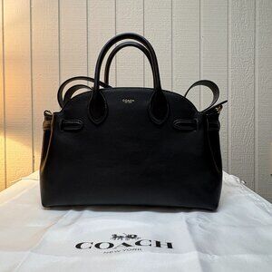 Coach Soft Empire Carryall Bag 28 - Black Leather